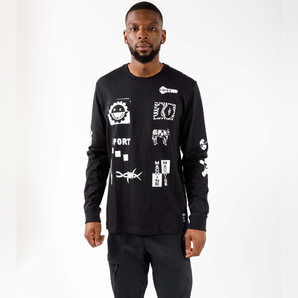 MENS NIKE A.I.R. GX LONG-SLEEVE GRAPHIC TEE XXL